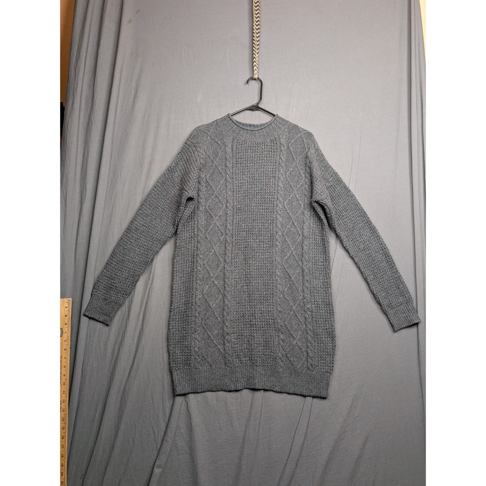 Nordstrom Women's Sweater Dress Gray Medium Charcoal Heather